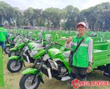 Dulu Pakai Becak Pribadi, Kini LPS Anduring Punya Bentor Baru untuk Angkut Sampah