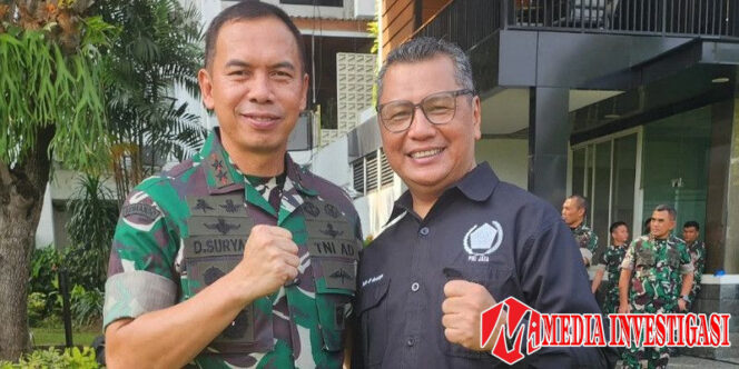 
					Ketua PWI Jaya Ngopi Bareng Pangdam Jaya