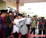 Bupati John Jenedy Azis Sambut Ketua Baznas dan Anggota DPR RI di BIM