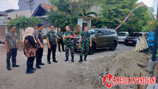 
					Tim Wasev Irdam IV/Diponegoro Kunjungi Lokasi TMMD Reguler Ke -125 Kodim 0735/Surakarta