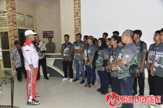 
					Wakil Bupati Tapteng Apresiasi Pencak Silat Harihilang Tapteng Sabet 2 Emas Kejuaraan 2nd Internasional Indonesian Student Pencak Silat 2025