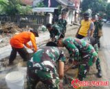 Perbaikan Saluran Air Terus Dikebut, Pasiops Satgas TMMD Reguler Ke-125 Kodim 0735/Surakarta Optimis Sasaran Selesai Tepat Waktu