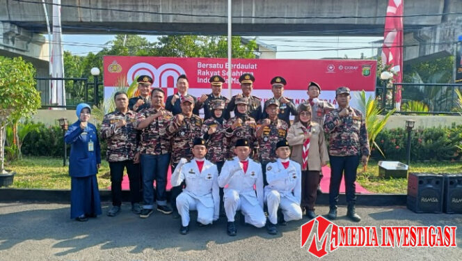 
					FKPPI Rayon Kelapa Gading Ikuti Upacara HUT ke-80 RI di Polsek Kelapa Gading