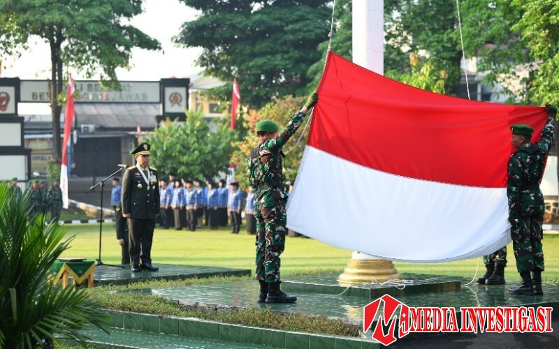 Pusterad Gelar Upacara HUT ke-80 Kemerdekaan RI Tahun 2025