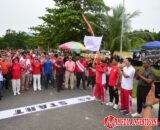 Rangkaian Peringatan HUT RI di Padang Pariaman Berlanjut dengan Berbagai Lomba, Gerak Jalan, dan Donor Darah