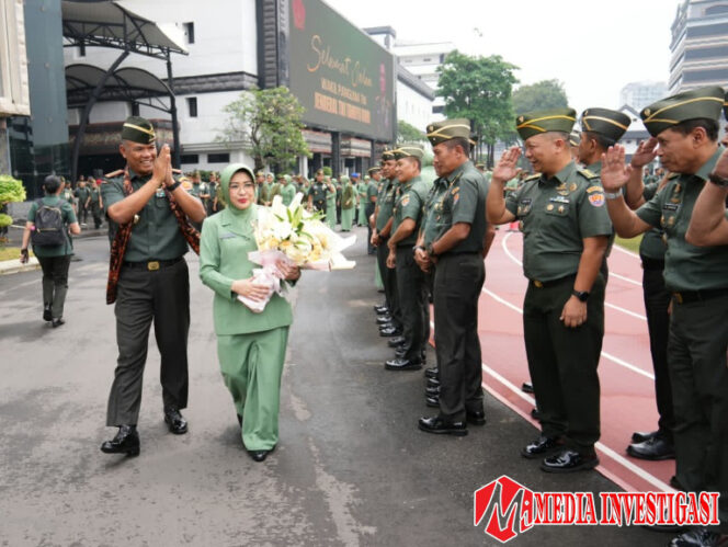 
					Wakil Panglima TNI Ikuti Tradisi Pengantar Tugas di Mabesad