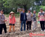 Kapolsek bmt sangat mendukung ketahanan pangan bersama kades buay madang timur