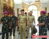 Kas Kormar Terima Kunjungan Kehormatan Komandan Marinir Kerajaan Belanda