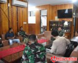 Dandim 1710/Mimika Terima Kunjungan Silaturahmi Kepala Koordinator SPPI Wilayah Papua Tengah Program MBG