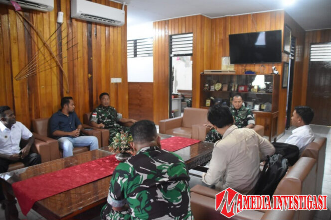 
					Dandim 1710/Mimika Terima Kunjungan Silaturahmi Kepala Koordinator SPPI Wilayah Papua Tengah Program MBG