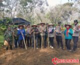 Polsek belitang 3 mendukung program swasembada jagung bersama camat dan kades