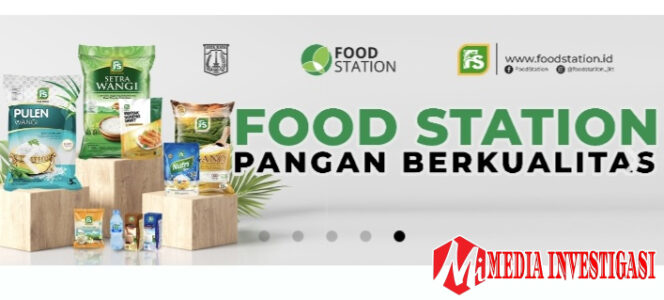 
					Banner Food Station dengan narasi pangan berkualitas. (Dok. Tangkapan layar website Food Station)