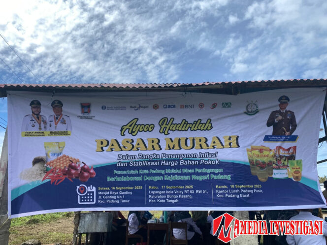 
					Pasar Murah, Stabilkan Harga Bahan Pokok