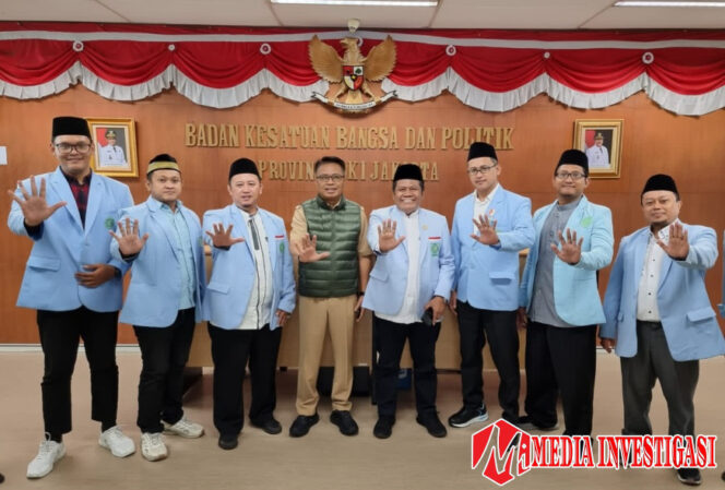 
					BKPRMI Jakarta ketika di Kesbangpol DKI. (Dok. Media Investigasi)