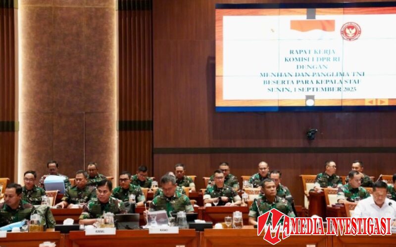 Wakil Panglima TNI Hadiri Rapat Kerja bersama Komisi I DPR RI