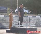 Seluruh Perangkat Daerah Menjadi Berkat Kepada Sesama, Bupati Nias Utara Saat Bertindak Sebagai Inspektur Upacara