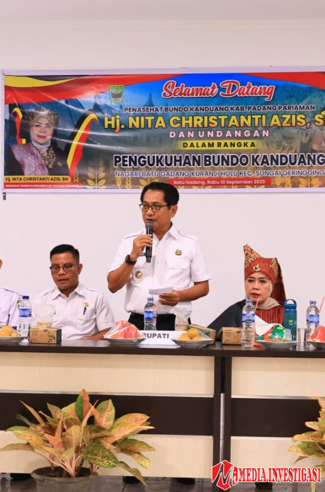 
					Pengukuhan Bundo Kanduang Nagari Batu Gadang Kuranji Hulu Periode 2025 — 2029.