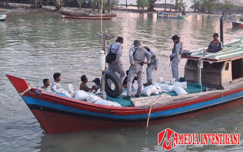 Bakamla RI Babel Bongkar Praktik Ilegal Kolektor Pasir Timah