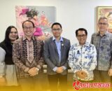 Bupati John Kenedy Azis Audiensi ke Kemendikti Saintek Terkait Pembangunan SMA Garuda.