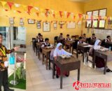 Makan bergizi gratis, murid Sdn 02 karang endah ucapkan terimakasih buat bapak presiden Prabowo