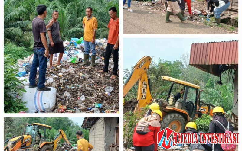 PT Andalas Wahana Berjaya (AWB) Ikut Sukseskan World Cleanup Day 2025 di Nagari Sikabau