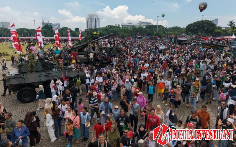 Dari Lari Bareng Kasad hingga Es Krim Gratis, TNI AD Fair Hari Kedua Diserbu Ribuan Pengunjung