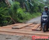 Jembatan Jorong Lagan di Sembilan Koto Akhirnya Diperbaiki, Mobilitas Warga Kembali Lancar