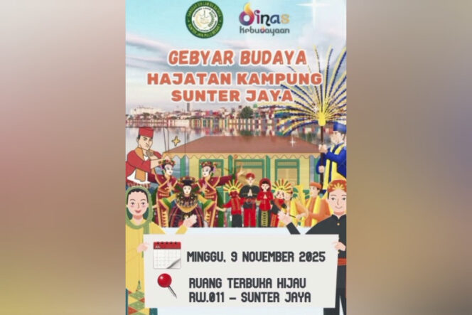 
					Gebyar Budaya Hajatan Kampung Sunter Jaya 2025 Siap Meriahkan Jakarta Utara