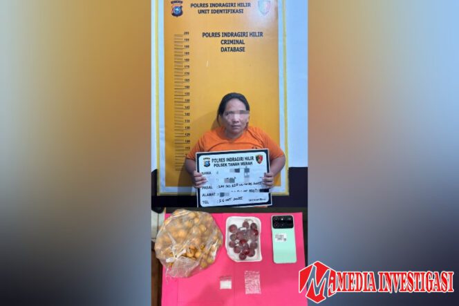 Pelaku yang diduga pengedar sabu. (Dok. Istimewa)