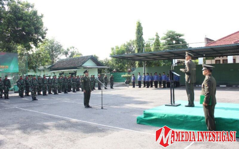 Kodim Boyolali Gelar Upacara HUT Ke-80 TNI, Dandim Bacakan Amanat Panglima TNI