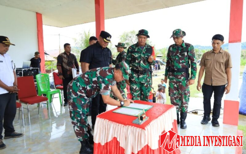 TMMD Ke-126 Kodim 1505/Tidore Resmi Dibuka, TNI Siap Wujudkan Pemerataan Pembangunan di Oba Selatan