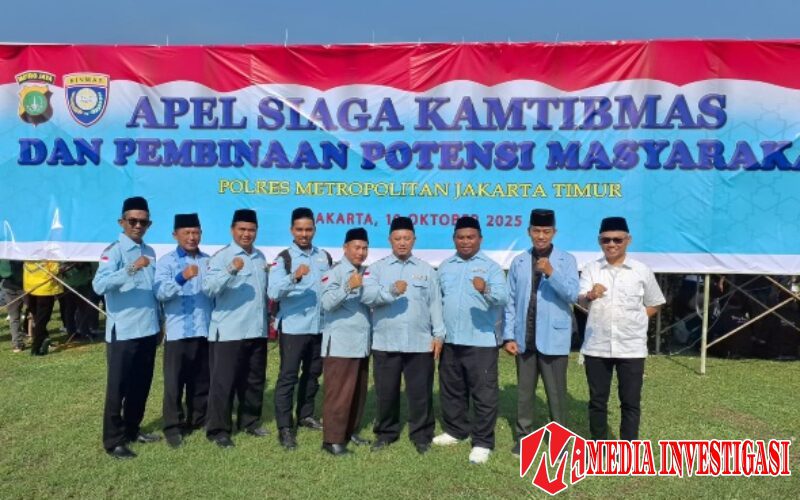 DPD BKPRMI Jakarta Timur Hadiri Apel Siaga Kamtibmas dan Pembinaan Potensi Masyarakat di Museum Purna Bhakti Pertiwi TMII