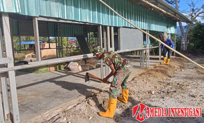 
					TMMD ke-126 di Kampung Babak, Semangat Gotong Royong Terus Mengalir