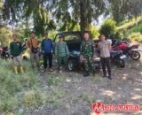 Patroli Gabungan di Lereng Merapi, TNI-Polri dan Petugas TNGM Cegah Karhutla di Musim Kemarau