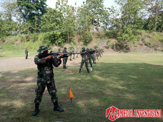 
					Asah Naluri Tempur, Kodim 0724/Boyolali Gelar Latihan Menembak Senjata Ringan Semester II 2025