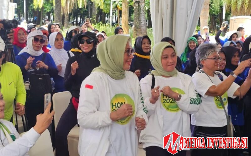Purnomo Yusgiantoro bersama Perwatusi Canangkan Gerakan Indonesia Peduli Osteoporosis 2025 di GBK