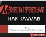 Hak Jawab Tentang Pemberitaan M