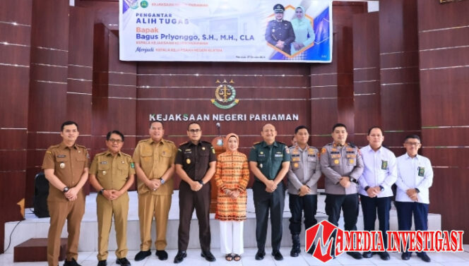 
					Bupati JKA Lepas Kepala Kejaksaan Negeri Pariaman, Bagus Priyonggo, dengan Harapan dan Doa Terbaik