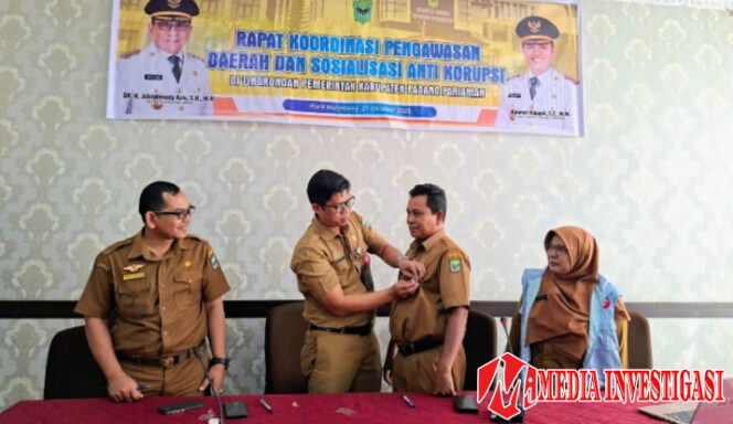 
					Pemkab Padang Pariaman Teguhkan Komitmen Cegah Korupsi melalui Rakorwasda dan Sosialisasi Anti Korupsi
