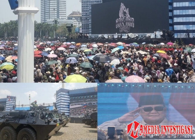
					Jutaan Pasang Mata Saksikan Parade HUT TNI ke-80, Pengunjung: Rekreasi Menakjubkan Sekaligus Melihat Presiden RI