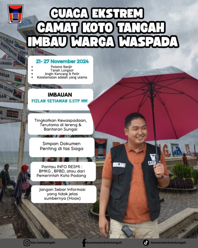 
					HIMBAUAN PENINGKATAN KESIAPSIAGAAN BENCANA