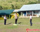 Kasat Binmas Polres Soppeng Jadi Pembina Upacara di SMPN 5 Watansoppeng, Sampaikan Himbauan Kamtibmas kepada Siswa