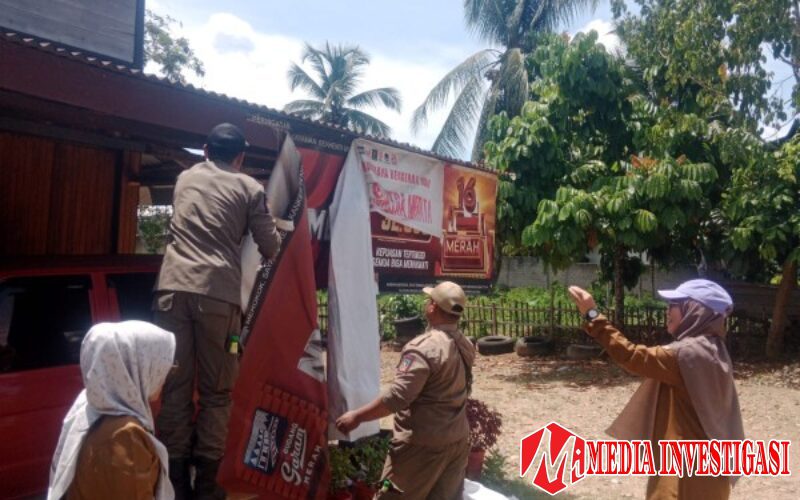 Pemkab Dharmasraya Bongkar Reklame Ilegal, Mayoritas Iklan Rokok Tak Bayar Pajak