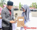 Ketua DPRD Dharmasraya Hadiri Upacara Peringatan Hari Pahlawan ke-80 dan Hari Kesehatan Nasional ke-61