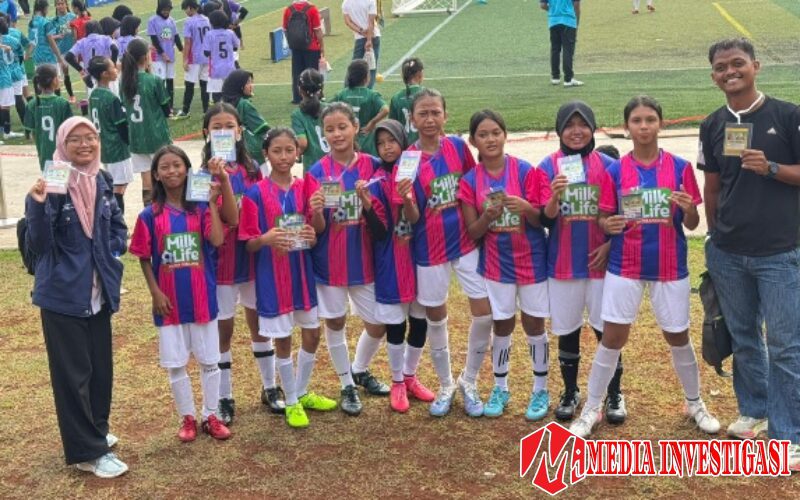 Pembangunan Sepak Bola Putri di Jakarta: SDN Bidara Cina 03 Pagi Bawa 12 Pemain Muda di MilkLife Soccer Challenge