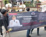 Pemuda Maluku Raya geruduk Mabes Polri desak Bupati Halmahera Utara mundur