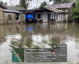 Banjir Landa Pasie Lembang, Jalur Tapaktuan-Medan dan Puluhan Rumah Warga Terendam