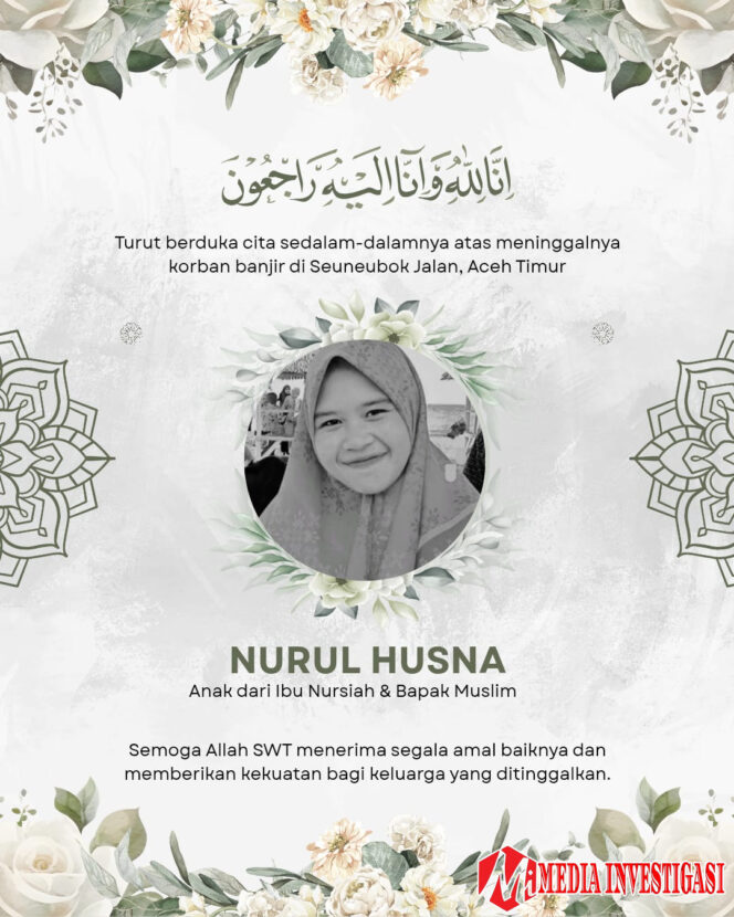 
					Ibu Muda di Aceh Timur Meninggal Terseret Arus Banjir, Keluarga Terisolir Tanpa Bantuan