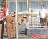 Bersama Lestarikan Alam Sekitar Agar Terhindar Dari Bencana, Harap Wabup Nias Utara Saat Upacara Bendera