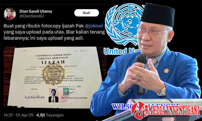 
					Demi Integritas Demokrasi terkait Kontroversi Ijazah Jokowi, Wilson Lalengke Kirim Surat Terbuka ke UNESCO dan ASEAN